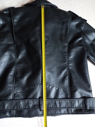 Cazadora efecto piel Zara mujer