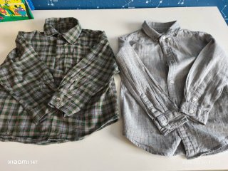 Camisa cuadros Zara Gocco niños 4 años