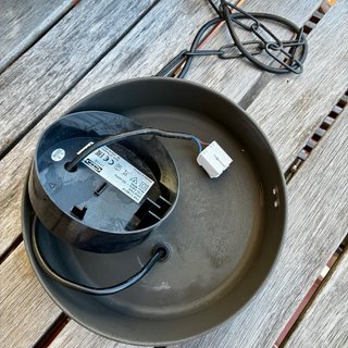 Lámpara Techo Industrial HEKTAR IKEA Negra