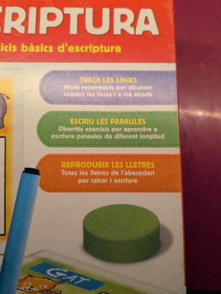 Juego de escritura Clementoni 4-6 años