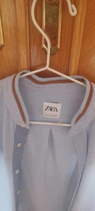Camisa Zara Azul Talla S