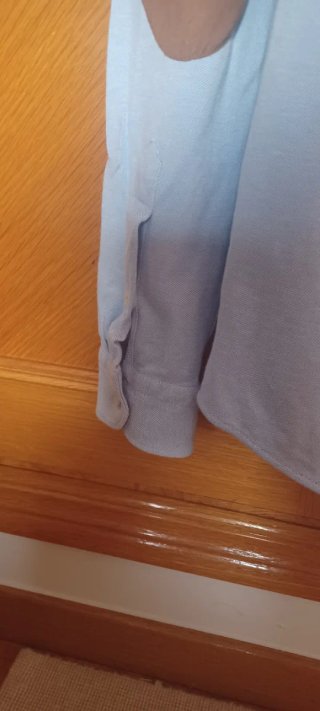 Camisa Zara Azul Talla S