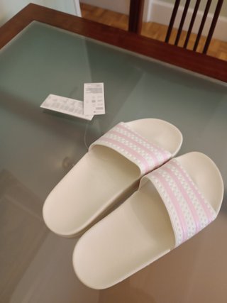 Chanclas Adidas Adilette Mujer Talla 38