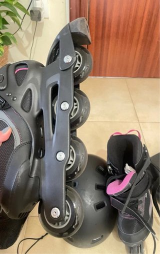 Patines en línea Oxelo + equipo protección