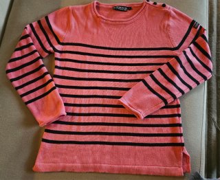 Jersey HUBLOT rayas rosa talla M
