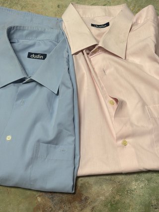 Camisas Dustin Azul y Rosa