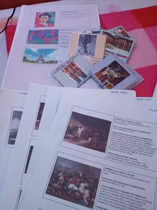 Apuntes lengua literatura libro mates H° del arte