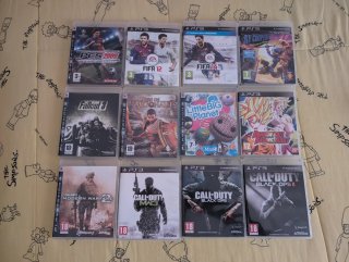 Pack 12 Juegos PS3: Sly Cooper, Dragon Ball, FIFA,