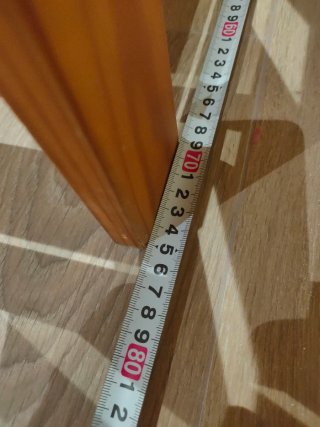 Cuna de madera natural