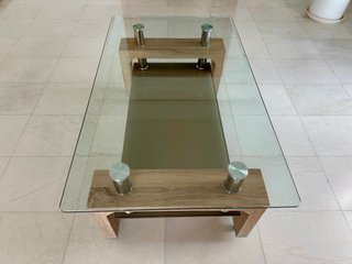 Mesa de centro cristal