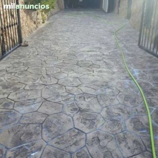 Hormigón impreso para exteriores