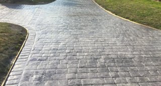 Hormigón impreso para exteriores