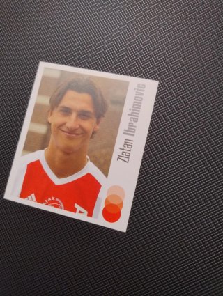 ZLATAN IBRAHIMOVIC 39 PANINI VOETBAL ROOKIE 2003