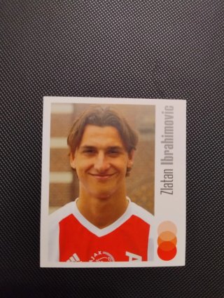 ZLATAN IBRAHIMOVIC 39 PANINI VOETBAL ROOKIE 2003