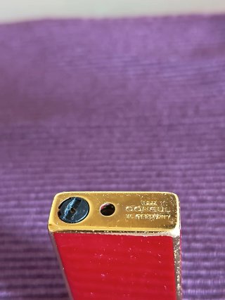 Mechero Consul Vintage Rojo