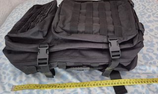 Mochila Táctica Negra 40L Militar Nueva
