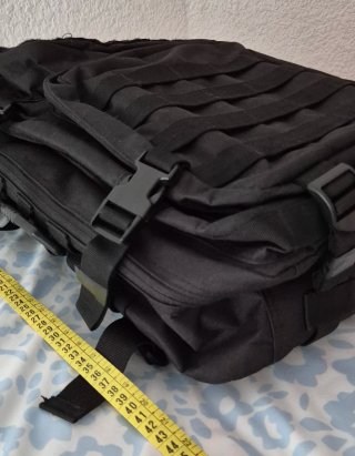 Mochila Táctica Negra 40L Militar Nueva
