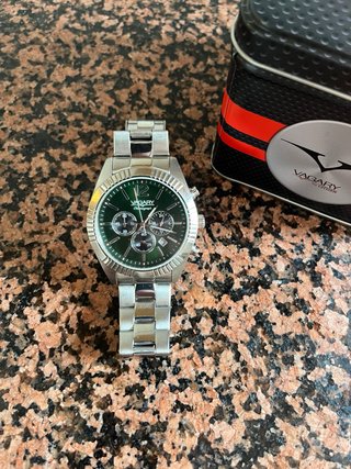 Reloj Vagary by Citizen Cronógrafo Esfera Verde