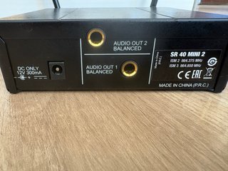 AKG WMS40 Mini Dual Instrumental Set