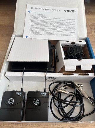 AKG WMS40 Mini Dual Instrumental Set