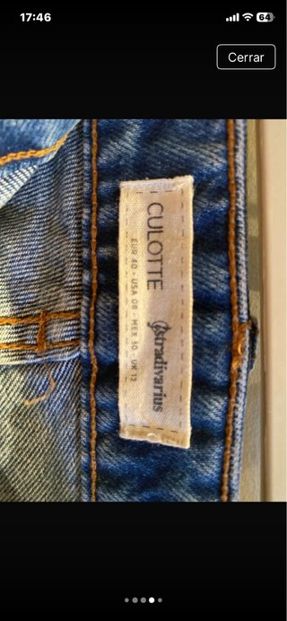 Pantalones anchos Stradivarius T/40