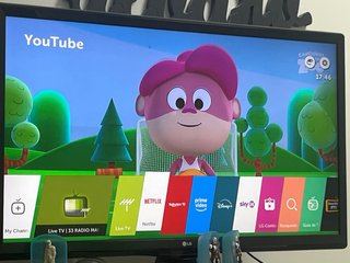 TV LG 28 Negra