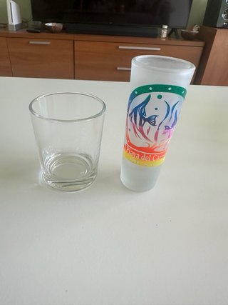 Bicchieri da shot in vetro