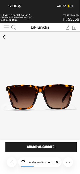 Gafas de sol D.Franklin