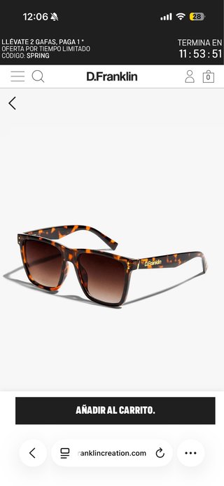 Gafas de sol D.Franklin