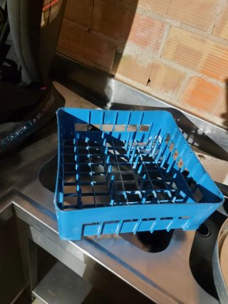 Cesta para lavavajillas 35x35