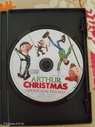 DVD Arthur Christmas: Operación Regalo