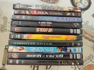 Lote 10 Películas DVD Acción Aventura Sci-Fi