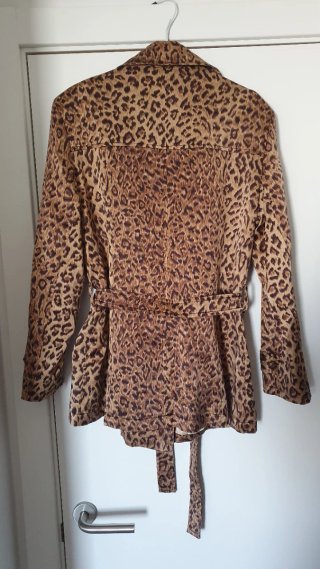 Chaqueta Estampada Animal Print