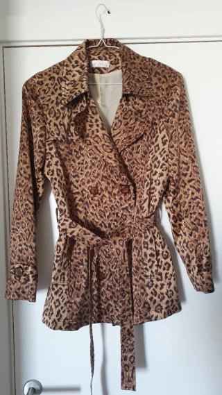 Chaqueta Estampada Animal Print