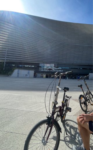 Bicicleta plegable B'Twin Decathlon