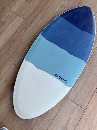 Tabla surf/skimboard azul Decathlon 134