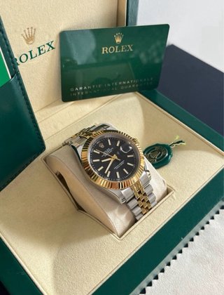 Rolex Datejust 41mm Negro y Dorado