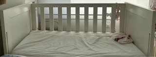 Cuna Colecho Madera Blanca Convertible