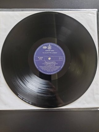 Vinilo Sangre Azul - El Silencio de la Noche