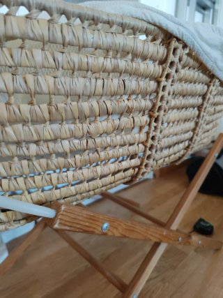 Capazo Moisés Mimbre Bebé