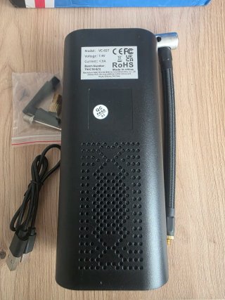 Compresor inflador auto/bici