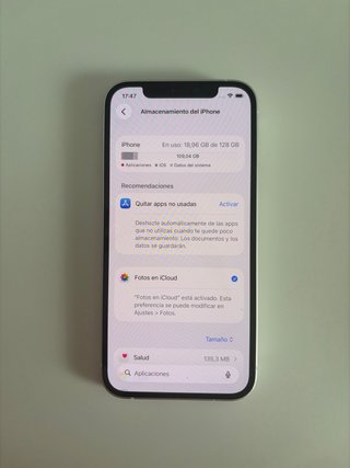 iPhone 12 blanco  128gb