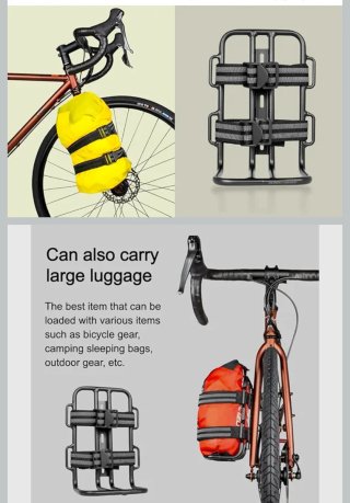Portaequipajes RIDERACE para Bicicleta