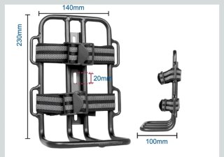 Portaequipajes RIDERACE para Bicicleta