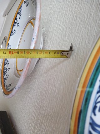 Piatto decorativo da appendere