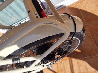 Bici Eléctrica Plegable Beige one sport