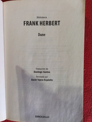 Libro DUNE
