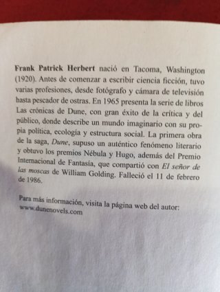 Libro DUNE