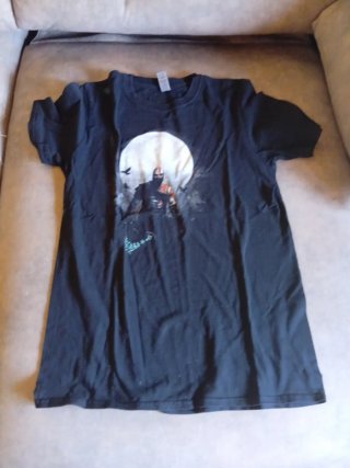 Camiseta Gildan Negra con Diseño