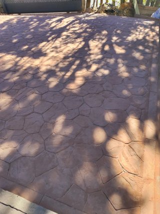 Hormigón impreso para exteriores